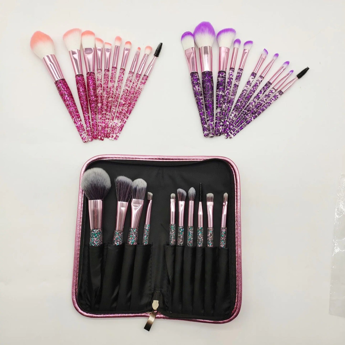 10-Piece Makeup Brush Set for Beauty and Blending