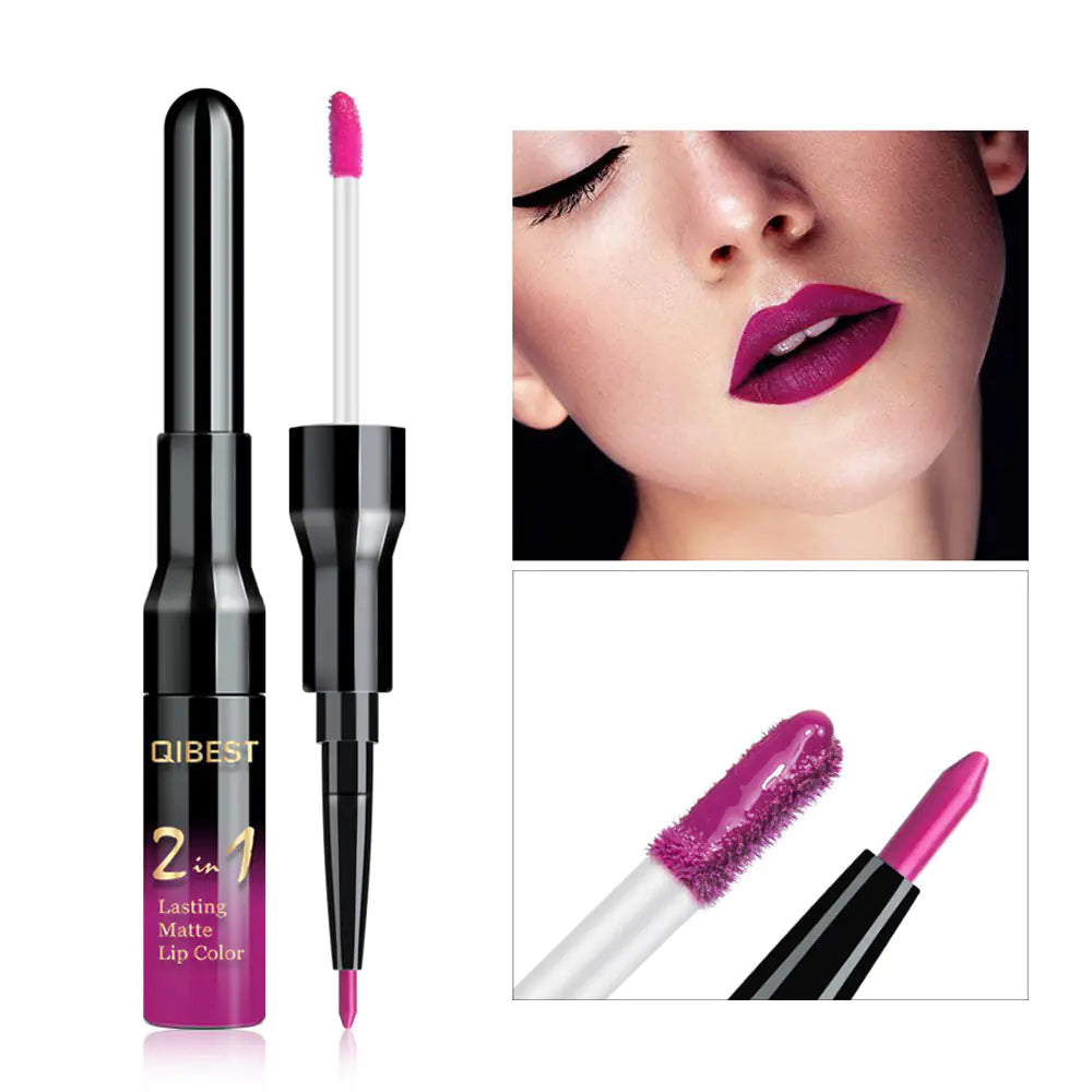 Matte Liquid Lipstick & Double Lip Gloss Pen