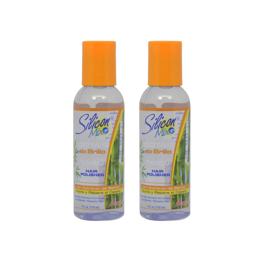 Silicon Mix Gotas de Brillo Bambu Hair Polisher 4oz "Pack of 2"