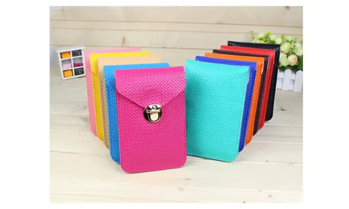 Fashionista Mini Cellphone Crossbody Purses in 11 Colors