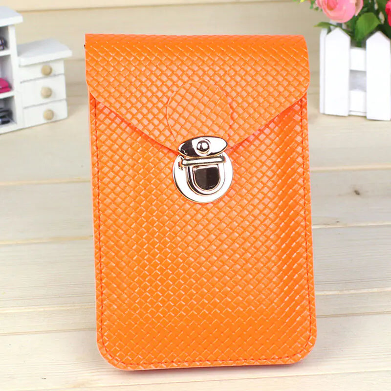 Fashionista Mini Cellphone Crossbody Purses in 11 Colors