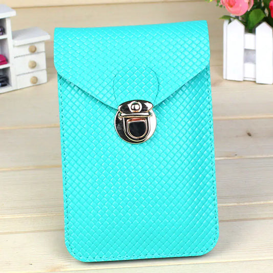 Fashionista Mini Cellphone Crossbody Purses in 11 Colors