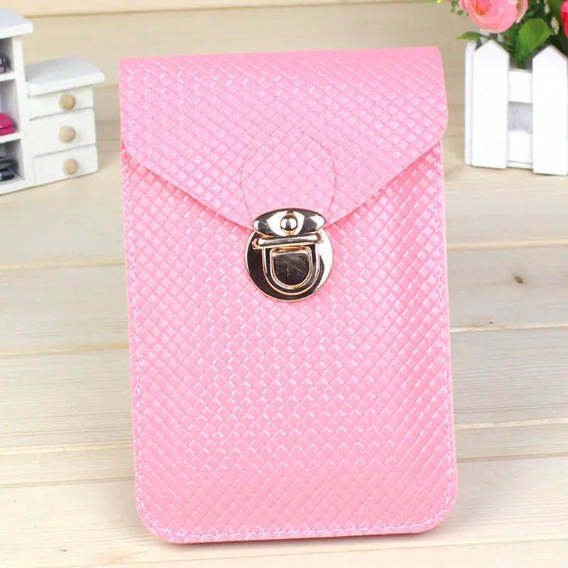 Fashionista Mini Cellphone Crossbody Purses in 11 Colors