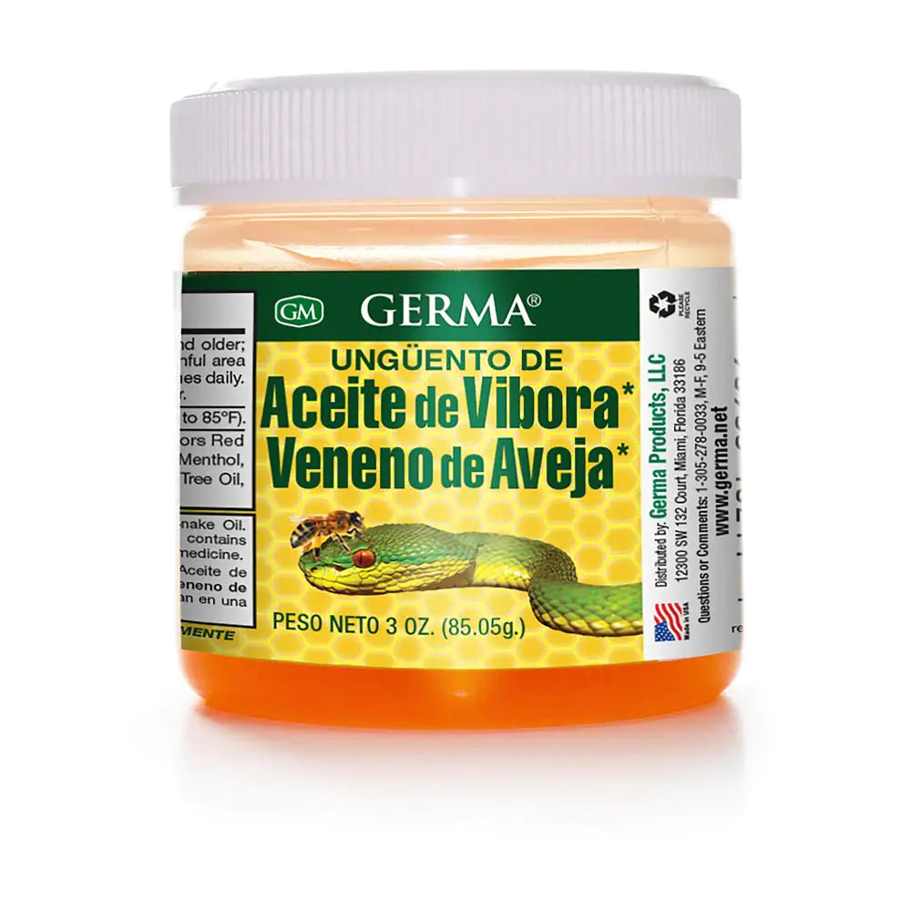 Aceite de Vibora con Veneno de Aveja 3 oz.