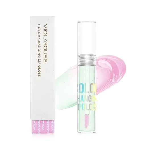 VIOLA HOUSE Color Changing Lip Gloss PH Lip Tinted High gloss lipstick waterprooflong lasting lip care. 5g