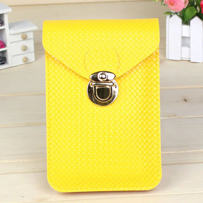 Fashionista Mini Cellphone Crossbody Purses in 11 Colors
